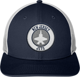 NJ Jets New Era Snapback Low Profile Trucker Cap