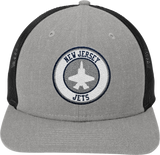 NJ Jets New Era Snapback Low Profile Trucker Cap