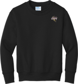 Mercer Chiefs Youth Core Fleece Crewneck Sweatshirt