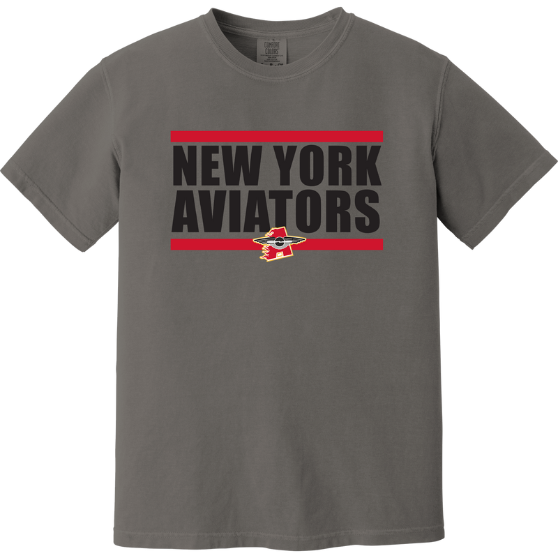 NY Aviators Heavyweight Ring Spun Tee