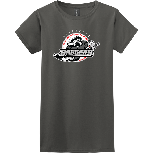 Allegheny Badgers Softstyle Ladies' T-Shirt