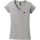 Seacoast Spartans Softstyle Ladies Fit V-Neck T-Shirt