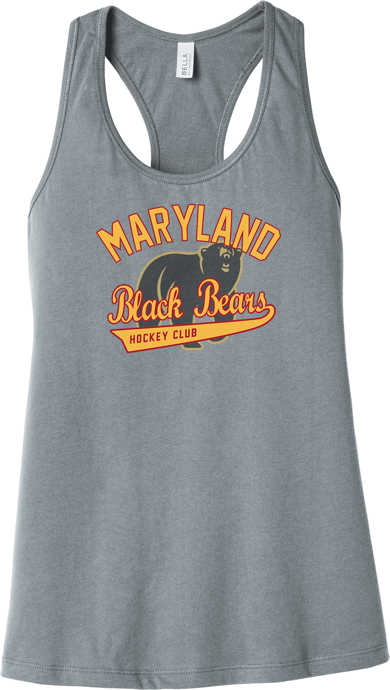 Maryland Black Bears Womens Jersey Racerback Tank