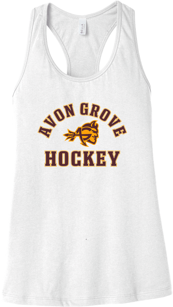 Avon Grove Womens Jersey Racerback Tank