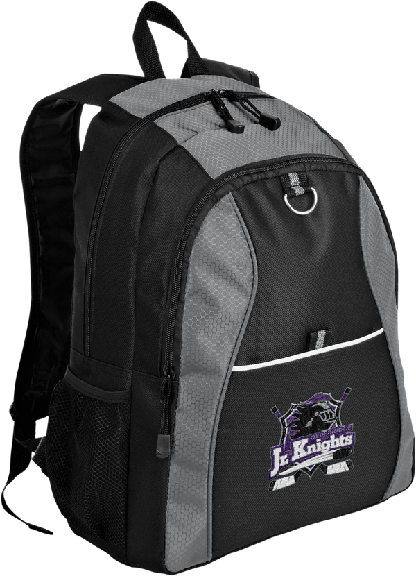 Old Bridge Jr. Knights Contrast Honeycomb Backpack