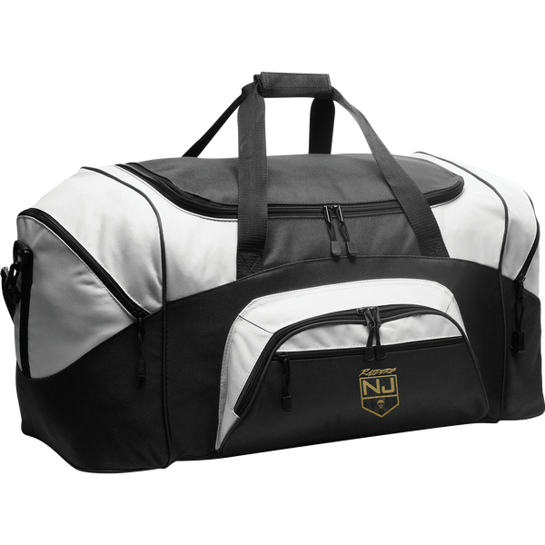 NJ Raiders Standard Colorblock Sport Duffel