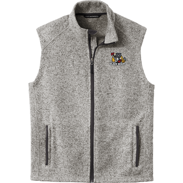 Dupage Black Bears Sweater Fleece Vest