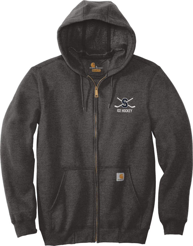 Midd South Hockey Carhartt Midweight Hooded Zip-Front Sweatshirt