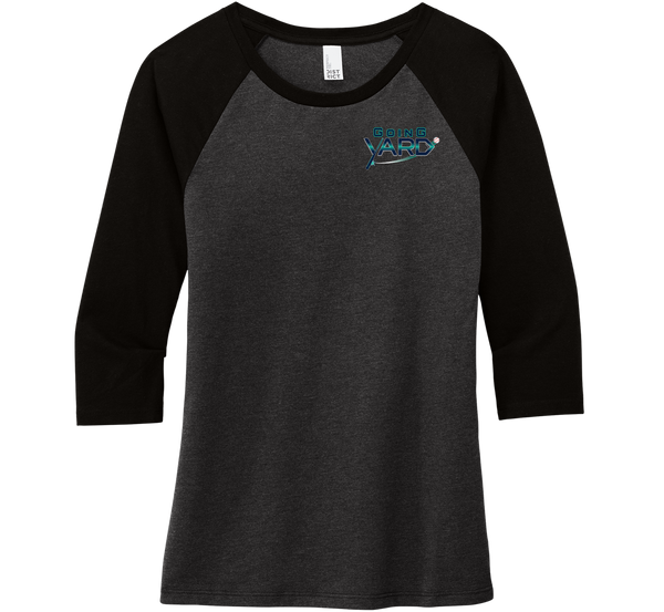 Going Yard Women’s Perfect Tri 3/4-Sleeve Raglan