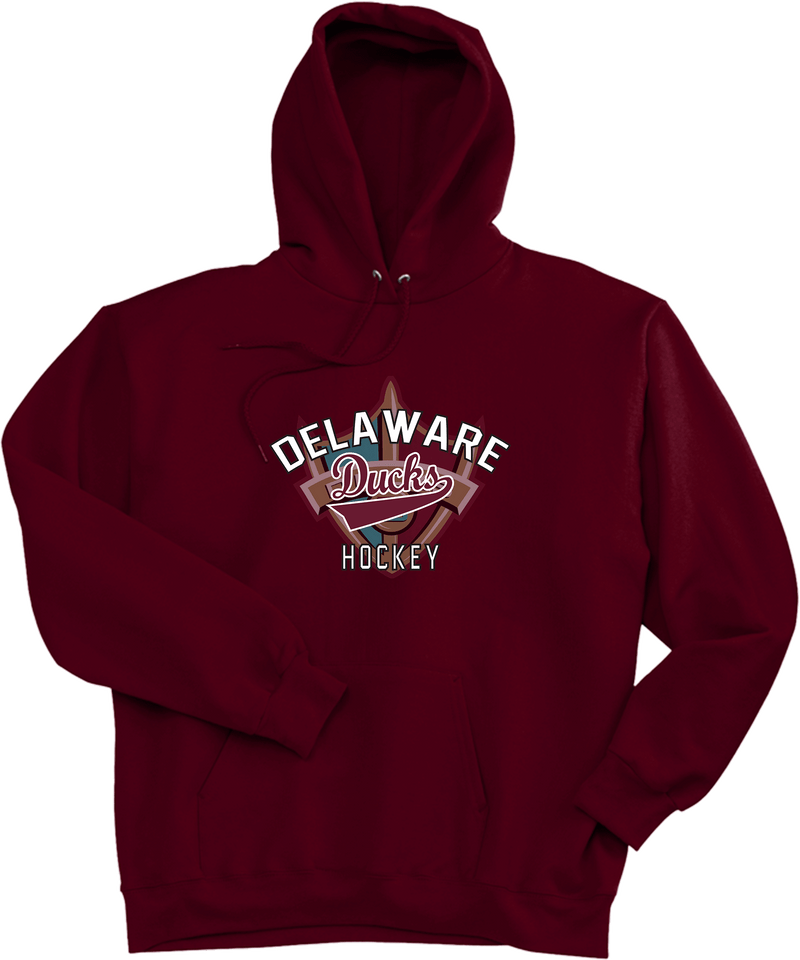 Delaware Ducks Ultimate Cotton - Pullover Hooded Sweatshirt