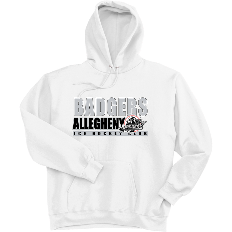 Allegheny Badgers Ultimate Cotton - Pullover Hooded Sweatshirt