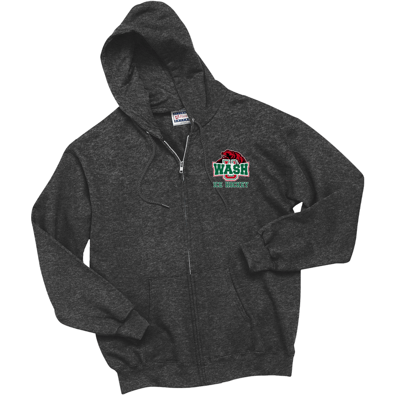 Wash U Ultimate Cotton - Full-Zip Hooded Sweatshirt