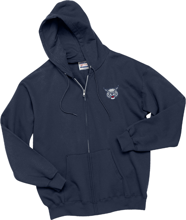 CT Bobcats Ultimate Cotton - Full-Zip Hooded Sweatshirt