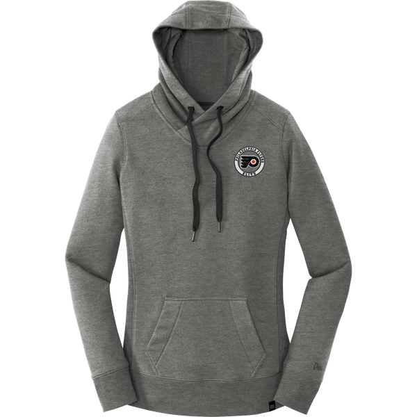 Philadelphia Flyers Elite New Era Ladies French Terry Pullover Hoodie