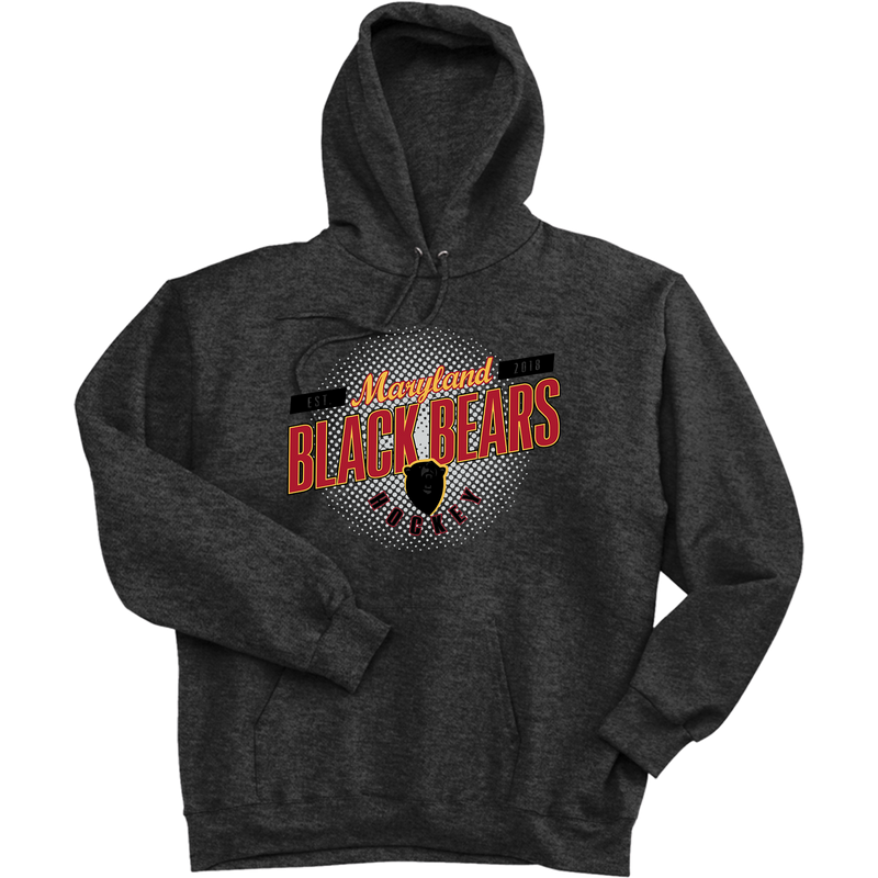 MD Jr. Black Bears Ultimate Cotton - Pullover Hooded Sweatshirt