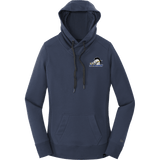 Mid-State Mustangs New Era Ladies French Terry Pullover Hoodie