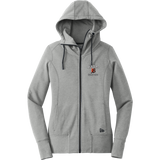 Philadelphia Blazers New Era Ladies Tri-Blend Fleece Full-Zip Hoodie