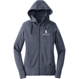 Midd South Athletics New Era Ladies Tri-Blend Fleece Full-Zip Hoodie