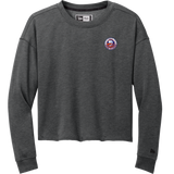 PAL Jr. Islanders New Era Ladies Tri-Blend Fleece Crop Crew