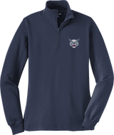 CT Bobcats Ladies 1/4-Zip Sweatshirt