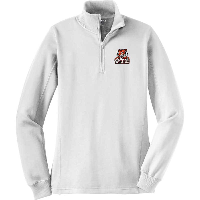 Princeton Tiger Lilies Ladies 1/4-Zip Sweatshirt