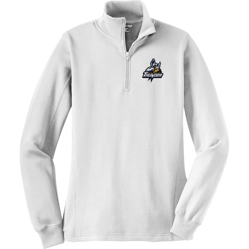 Mon Valley Thunder Ladies 1/4-Zip Sweatshirt