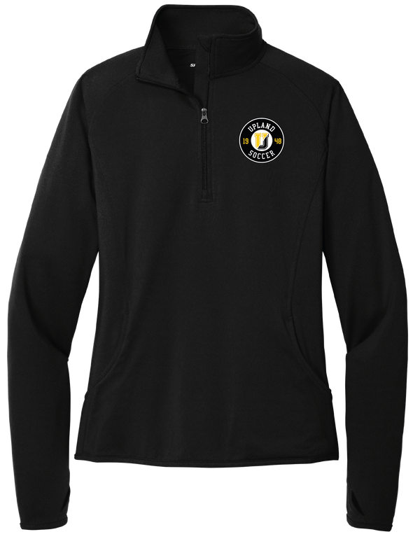 Upland Soccer Ladies Sport-Wick Stretch 1/4-Zip Pullover