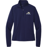 Mid-State Mustangs Ladies Sport-Wick Stretch 1/4-Zip Pullover