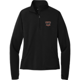 Biggby Bombers Ladies Sport-Wick Stretch 1/4-Zip Pullover