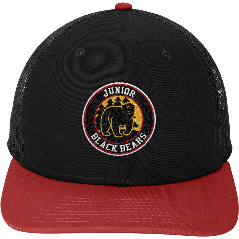 MD Jr. Black Bears New Era Snapback Low Profile Trucker Cap