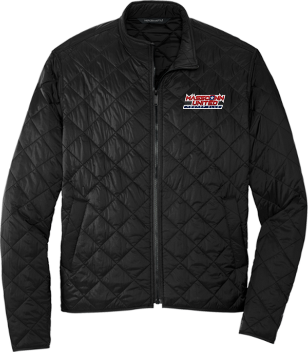 Mass Conn United Mercer+Mettle Quilted Full-Zip Jacket