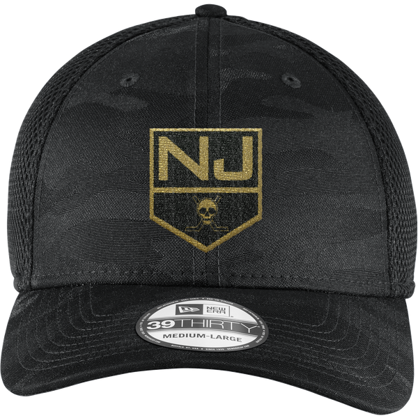 NJ Raiders New Era Tonal Camo Stretch Tech Mesh Cap