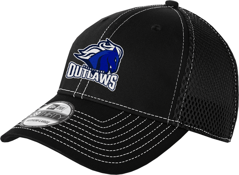 Brandywine Outlaws New Era Stretch Mesh Contrast Stitch Cap