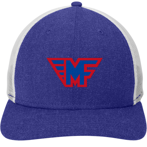 Mid-Fairfield New Era Snapback Low Profile Trucker Cap