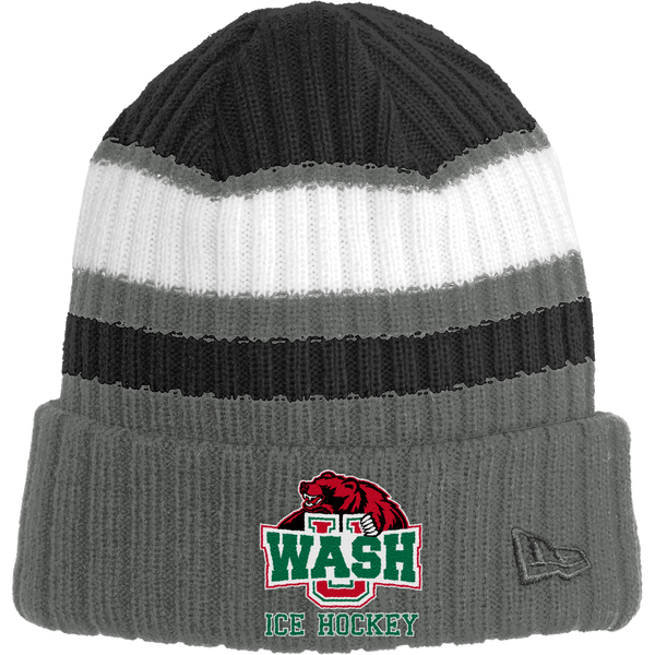 Wash U New Era Ribbed Tailgate Beanie