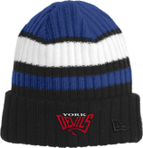 York Devils New Era Ribbed Tailgate Beanie