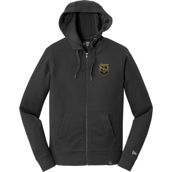 NJ Raiders New Era French Terry Full-Zip Hoodie