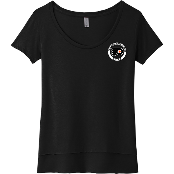 Philadelphia Flyers Elite Womens Festival Scoop Neck Tee