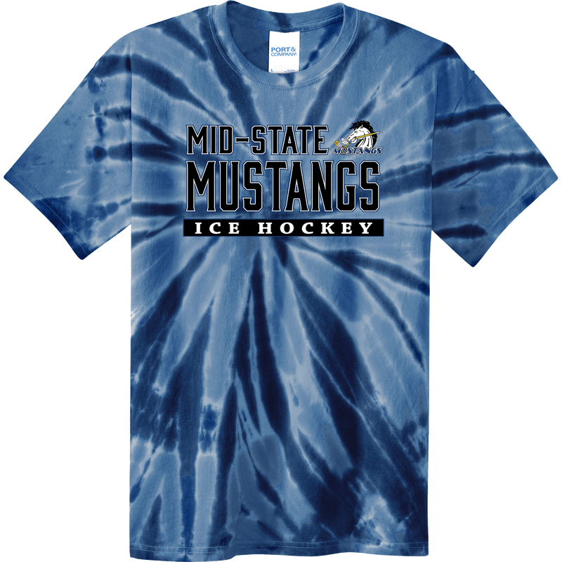 Mid-State Mustangs Youth Tie-Dye Tee