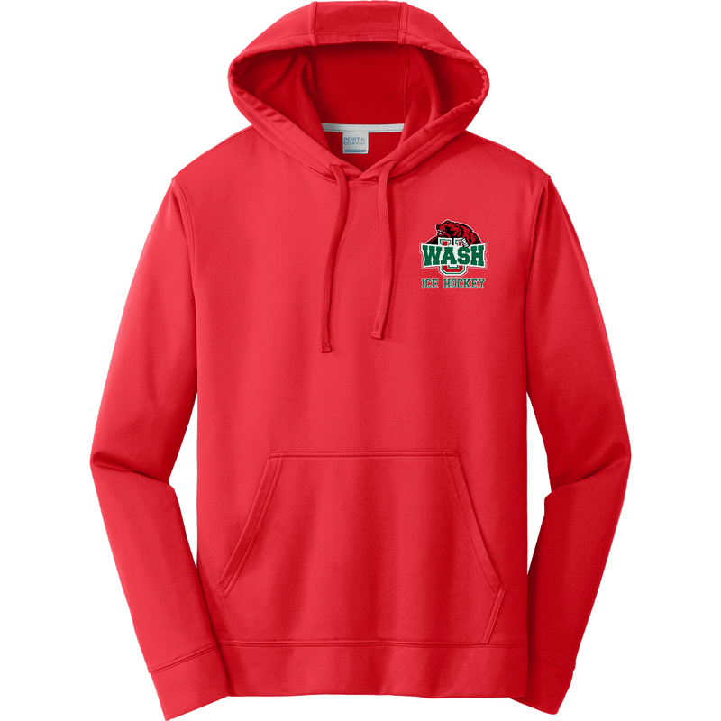 Wash U Performance Fleece Pullover Hooded Sweatshirt