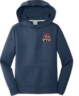 Princeton Tiger Lilies Youth Performance Fleece Pullover Hooded Sweatshirt