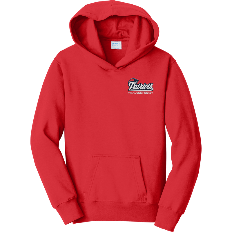 Secaucus Patriots Youth Fan Favorite Fleece Pullover Hooded Sweatshirt