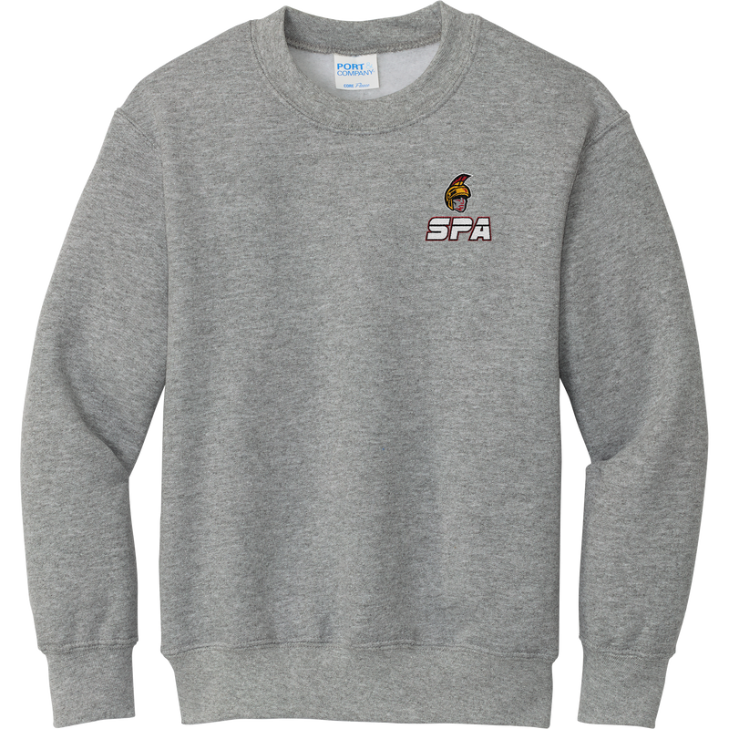 Seacoast Spartans Youth Core Fleece Crewneck Sweatshirt