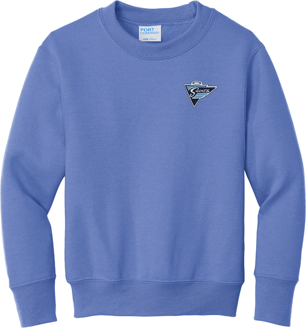 Ramapo Saints Youth Core Fleece Crewneck Sweatshirt