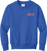 Mass Conn United Youth Core Fleece Crewneck Sweatshirt