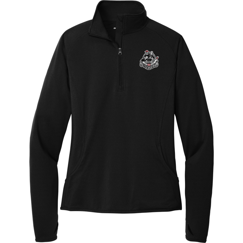 Grundy Senators Ladies Sport-Wick Stretch 1/4-Zip Pullover