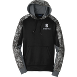 Midd South Athletics Sport-Wick Mineral Freeze Fleece Colorblock Hooded Pullover