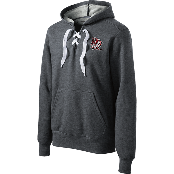 Venom Hockey Club Lace Up Pullover Hooded Sweatshirt