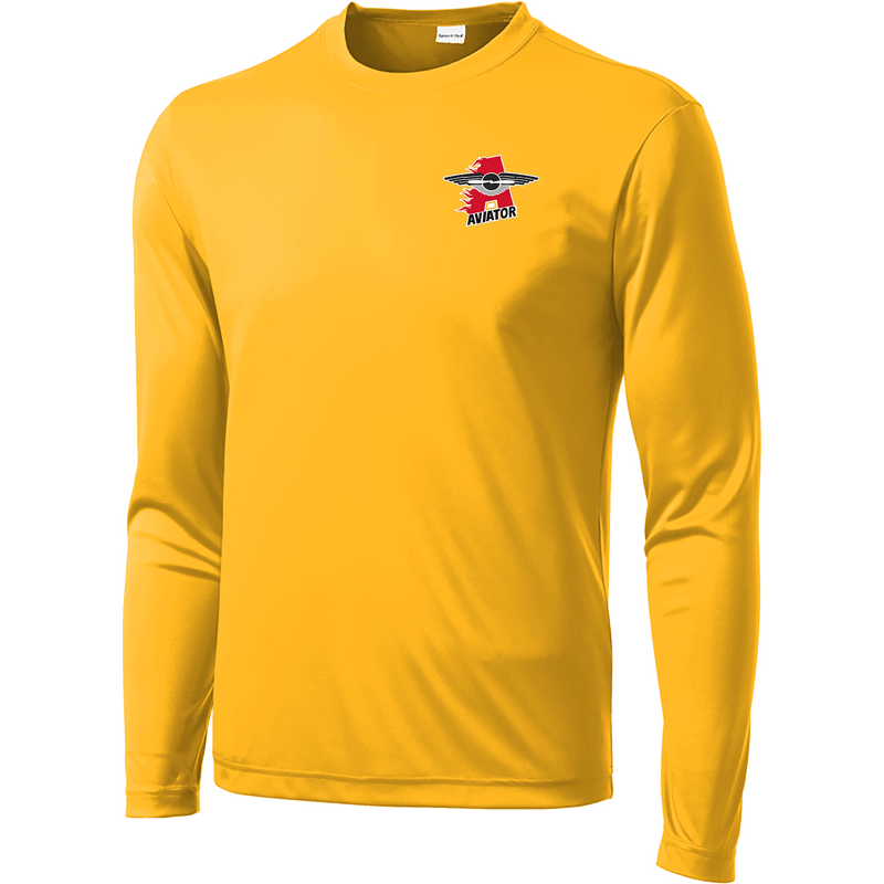 NY Aviators Long Sleeve PosiCharge Competitor Tee