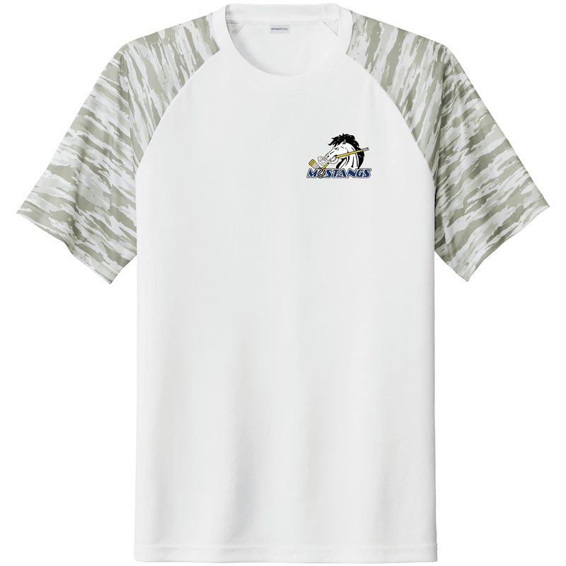 Mid-State Mustangs Drift Camo Colorblock Tee